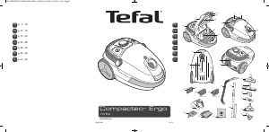 Manual Tefal TW535388 Compacteo Ergo Vacuum Cleaner