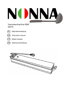 Bedienungsanleitung Nonna 42373 Vakuumierer