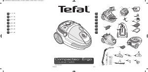 Manual Tefal TW539688 Compacteo Ergo Vacuum Cleaner