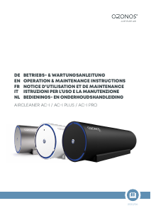 Manual Ozonos AC-I Air Purifier
