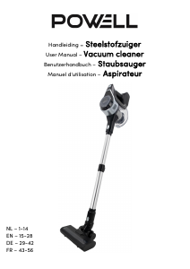 Mode d’emploi Powell POW-SV110 Aspirateur