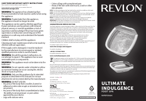 Handleiding Revlon RVFB7034UK Voetenbad