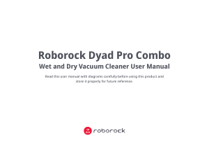 Mode d’emploi Roborock H1C1A Dyad Pro Combo Aspirateur