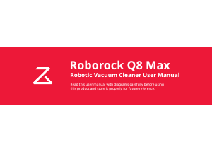 Handleiding Roborock Q8 Max Stofzuiger