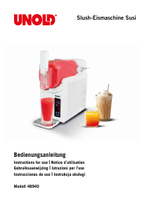 Manual Unold 48940 Susi Ice Cream Machine