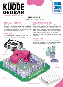 Handleiding Megableu Kuddegedrag