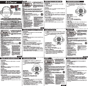Manuale iDance IBDM-100 Mini Altoparlante