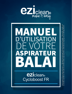 Mode d’emploi Eziclean Cycloboost FR15 Animal Aspirateur