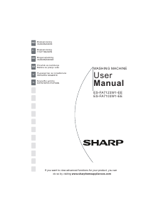 Bruksanvisning Sharp ES-FA7103W1-EE Vaskemaskin