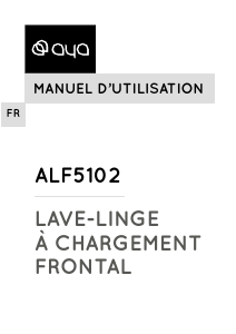 Mode d’emploi AYA ALF5102 Lave-linge