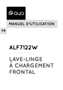 Mode d’emploi AYA ALF7122W Lave-linge