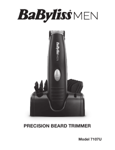 Handleiding BaByliss 7107U Tondeuse
