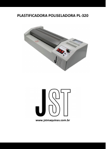 Manual JST PL-310 Plastificadora