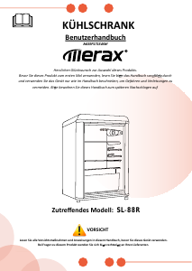 Mode d’emploi Merax SL-88R Réfrigérateur