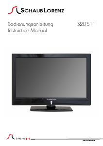 Manual Schaub Lorenz 32LT511 LCD Television