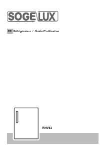 Mode d’emploi Sogelux RNV82 Réfrigérateur