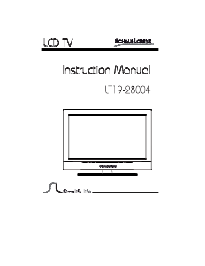 Bedienungsanleitung Schaub Lorenz LT19-28004 LCD fernseher