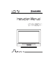 Bedienungsanleitung Schaub Lorenz LT19-28011 LCD fernseher