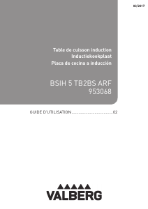 Mode d’emploi Valberg BSIH 5 TB2BS ARF Table de cuisson