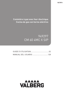 Mode d’emploi Valberg CM604MCXSIP Cuisinière