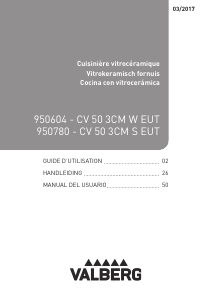 Mode d’emploi Valberg CV503CMSEUT Cuisinière