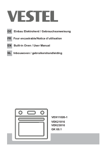 Bedienungsanleitung Vestel VEK23016 Backofen