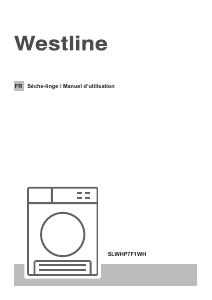 Mode d’emploi Westline SLWHP7F1WH Sèche-linge