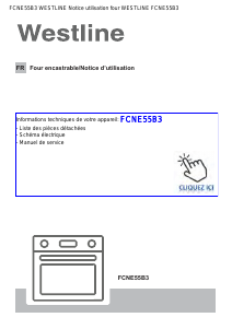 Mode d’emploi Westline FCNE55B3 Four