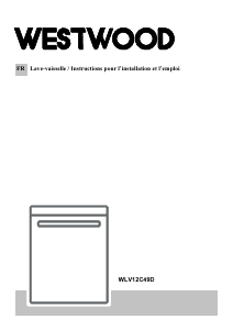 Mode d’emploi Westwood WLV12C49D Lave-vaisselle