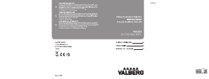 Mode d’emploi Valberg IH 3 TB DAS 007C Table de cuisson
