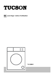 Mode d’emploi Tucson TL1209/1 Lave-linge