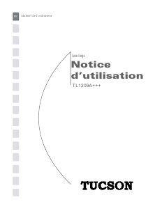 Mode d’emploi Tucson TL1209A+++ Lave-linge