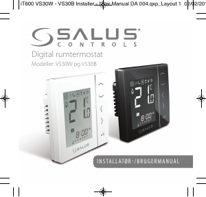 Brugsanvisning Salus VS30B Termostat