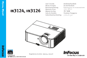 Bedienungsanleitung InFocus IN3126 Projektor