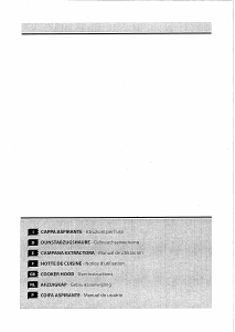 Mode d’emploi Sogelux HIE90XF Hotte aspirante