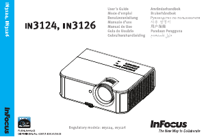 Bedienungsanleitung InFocus IN3124 Projektor