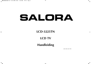 Handleiding Salora LCD3225TN LCD televisie