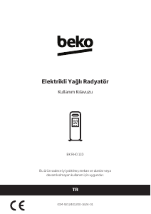 Kullanım kılavuzu BEKO BK RHO 11D Isıtıcı