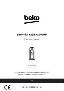 Kullanım kılavuzu BEKO BK RHO 9M Isıtıcı