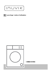 Mode d’emploi Inuvik I-WM6010VWD Lave-linge
