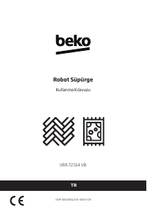 Kullanım kılavuzu BEKO VRR 72314 VB Elektrikli süpürge