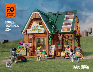 Bedienungsanleitung Lumibricks set F9029 Farm Life Hofladen