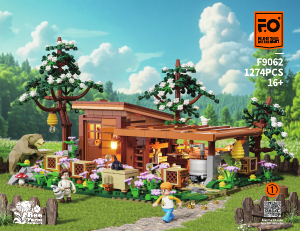Bedienungsanleitung Lumibricks set F9062 Farm Life Bienenhof