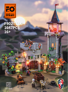 Bedienungsanleitung Lumibricks set F9027 Middle Ages Mittelalterlicher Wachturm