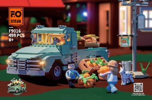 Bedienungsanleitung Lumibricks set F9016 Retro House Der Farmtruck