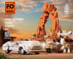 Bedienungsanleitung Lumibricks set F9053 Road Trip Begegnung mit dem Reh