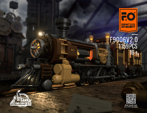 Bedienungsanleitung Lumibricks set F9006 Steampunk World Erzzug