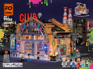 Bedienungsanleitung Lumibricks set F9068 Street Fusion Musikfabrik