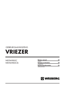 Mode d’emploi Wisberg WBTMVR85C Congélateur