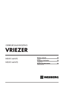 Mode d’emploi Wisberg WBVR144NFE Congélateur